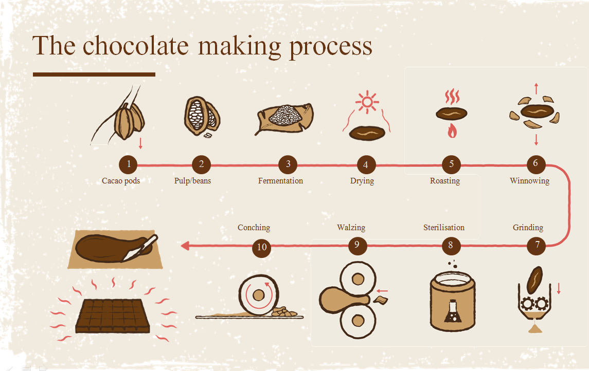 Processo De Produ O Do Chocolate Braincp